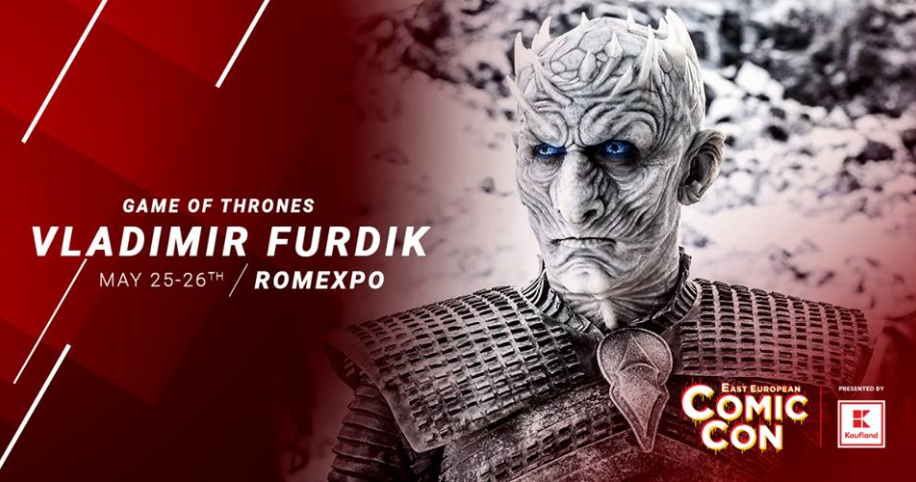 Cel mai temut antagonist din Game of Thrones aduce iarna la East European Comic Con