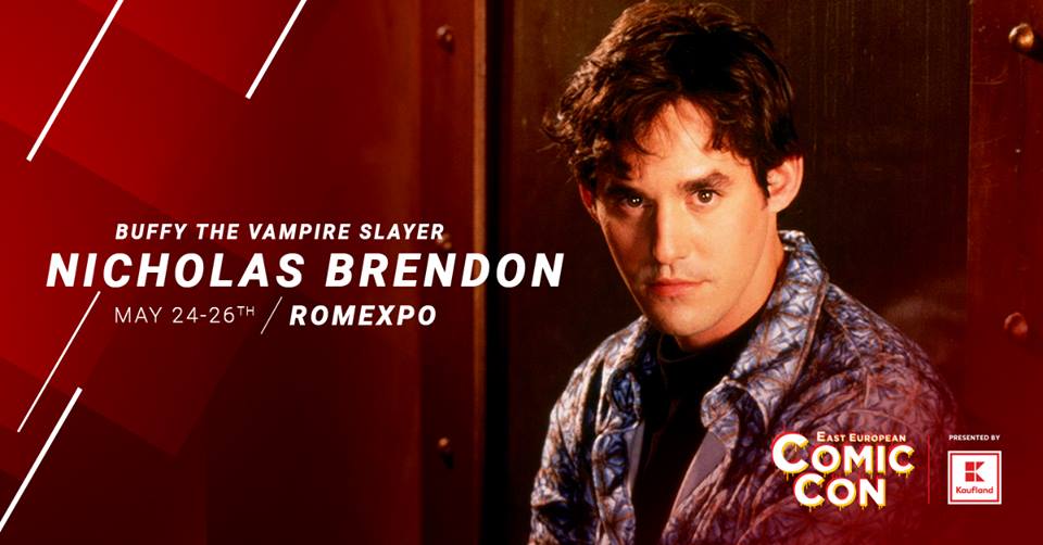 Actorul principal din fenomenul TV ‘Buffy The Vampire Slayer’ vine la East European Comic Con