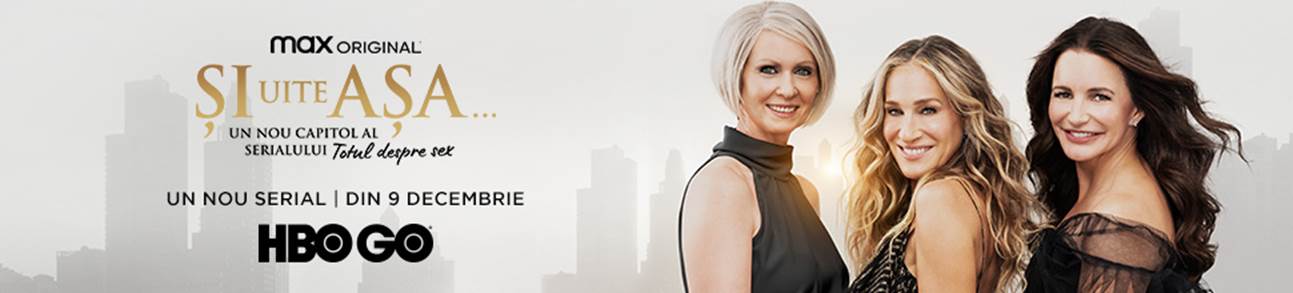 And Just Like That…/ Și uite așa…, noul capitol din Sex and the City, din 9 decembrie pe HBO GO